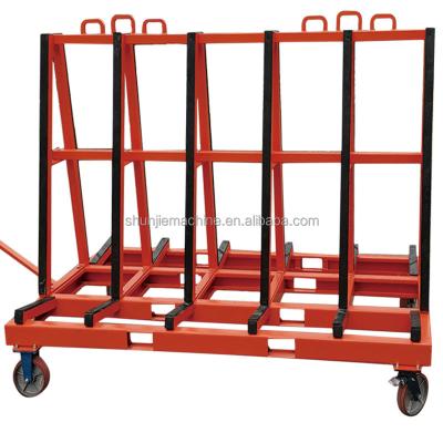 China Corrosion Protection Industrial Heavy Duty Adjustable Folding Ice Trolley With Handle for sale