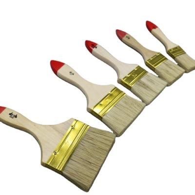 China China Manufacture Professional Red Tail Handle Wood Paint Brush for sale