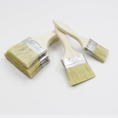 China Widely Used Industrial Wood Handle Brush Premium Bristle Paint Brush Bristle Paint Brush for sale