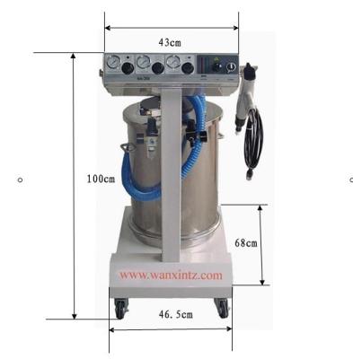 China Factory Manual Powder Coating WX-201 Electrostatic Powder Coating Machine With Spray Gun for sale