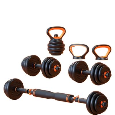 China Home\Gym\Sports Performance In Stock 6 in 1 Kettlebell Dumbbell Barbell Set Dumbles Weightlifting Adjustable Kettlebell Dumbbells for sale