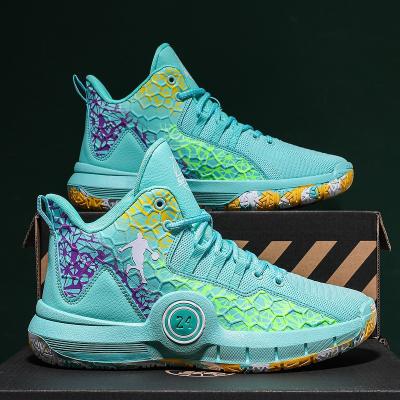 China Bulk wholesale factory JORDAN fashion \comfortable \durable \breathable non-slip sports \lighted style basketball shoes men for sale