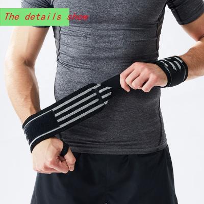 China Durable Sports Fitness Wind Up Strap Elastic Wrist Protector for sale