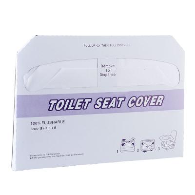 China Disposable Products 1/2 Times Hot 200/Pack Recycled Pulp Disposable Toilet Seat Cover For Daily Use for sale