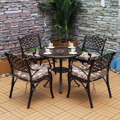 China Traditional outdoor wedding restaurant cafe tables and chairs for sale for sale