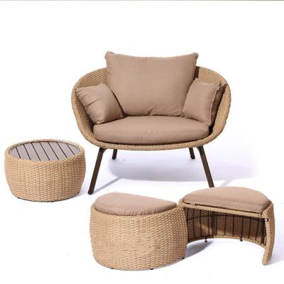 China Modern Scenography Modern Home Furniture Sofa Rattan Living Room Water Resistant Outdoor Furniture Luxury for sale