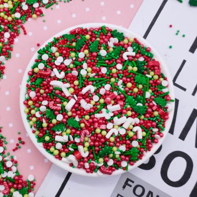 China Disposable Christmas Decoration Supplies Cake Sprinkles Christmas Decorations Cake Decorating Tools for sale