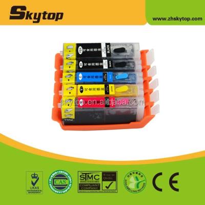 China PGI 870 CLI 871 Refill Edible Ink Cartridge COMPATIBLE For Canon MG5780 Refill Cartridge With New Auto Chip for sale