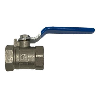 China New Brass Nickel Plated General Brass Mini Ball High Performance Ball Valve Valve for sale