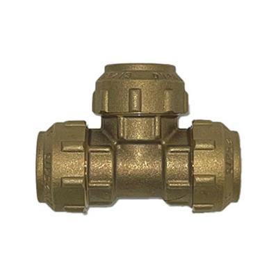 China Widely Used Brass Elbow Compression Conduit Connection Top Quality Fit Elbow Fitting For Pe Pipe for sale