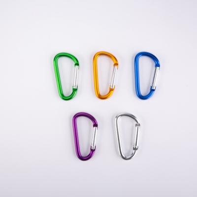 China Wholesale Custom Snap Hook Safety Heavy Industry Car Metal Spring Clip Heavy Duty Aluminum Carabiner Hook for sale