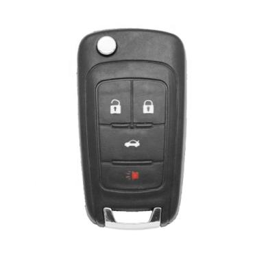 China Cheap Flip Key For Chevrolet 3+1 Remote Button Aftermarket Vehicle Key Professional Manufacture for sale