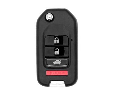 China Replace High Quality Cheap Hot Sale Main Car Modified For Honda 3+1 Remote Flip Key Shell Button for sale