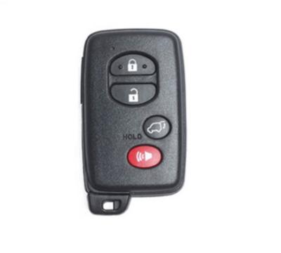 China Replace Car Key Good Quality Car Keys Various Remote For Toyota Smart Card 3+1 Button Key Shell for sale