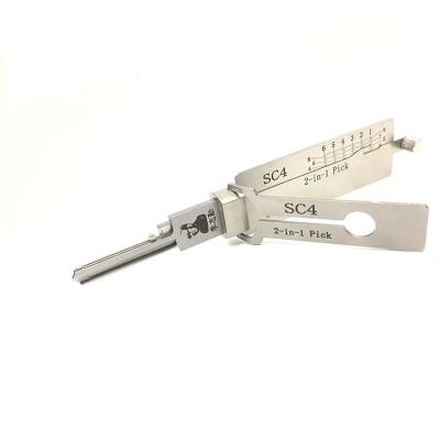 China With Box Decode Locksmith Civil Use Tools Lockpicking For LISHI SC4 Terminal 2 6 In 1 Pick Door Lock Set for sale