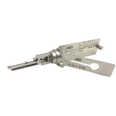 China Original AM5 Lishi 2-in-1 Set Lock Pick Am5 Lock Pick And Decoder for sale