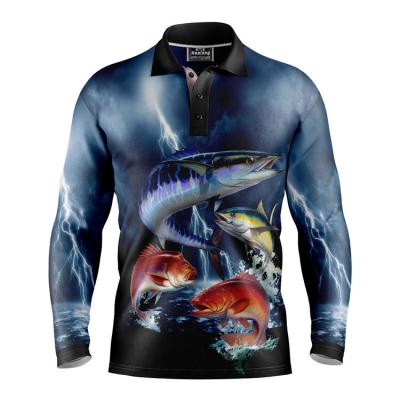 China OEM Design Antibacterial Custom Hot Copy Fishing Wear Sublimation Fishing Tank Top for sale