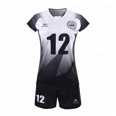 China custom plain full sublimation volleyball jersey set HEALONG-10 for sale