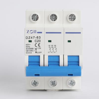 China AC Circuit Breaker Manufacturer Mini Circuit Breaker MCB 10kA for sale