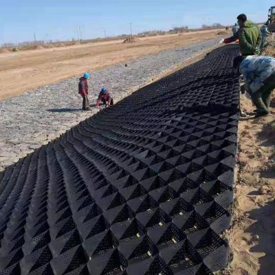 China High Strength River Slope Protection HDPE Geocell Erosion Control Te koop