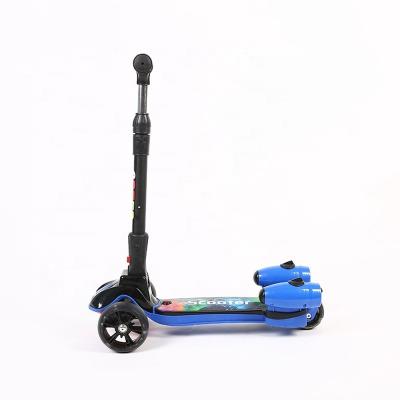 China 2022 New 3 Wheel Chinese Rocket Spray Foldable Scooter Jet Plastic Wide Scooter for sale