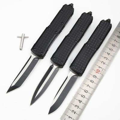 China D2 Aluminum Alloy D2 Blade 6061 Outdoor EDC Knife Customized Multi Functional Knife 6061 CNC OTF Tactical Hunting Multifunctional Pocket Knife for sale