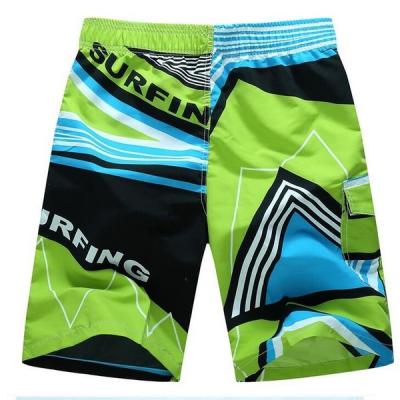 China Quick Dry Summer Anti-Wrinkle Men's Swimwear Surf Board Casual Beach Shorts for sale