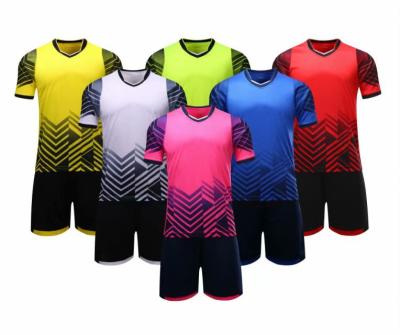 China Men's Sportswear Soccer Jersey Youth Tank Tops And Shorts Set for sale