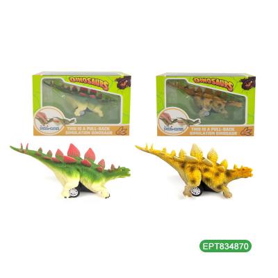 China EPT 2-Color Rubbing Toy Mixed 7-Inch Pullback Rex Dinosaur Toy Dinasour Dino Toddler Boys Car for sale