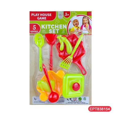 China Other EPT Family Kitchen Food Set Dollar Store Items General Pretend Play Promotional Cooking Game Toys House Game For Kids for sale