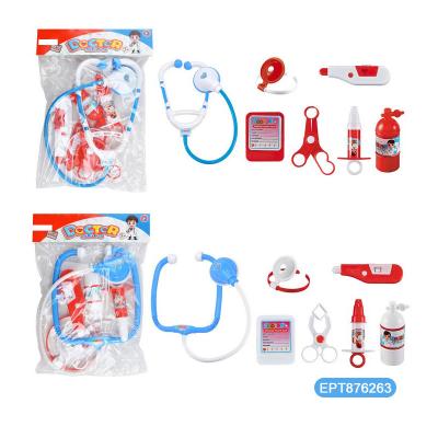 China Plastic EPT Kit Bag Series Medical Doctor Toys Pretend Role Play Toy Set For Kids Toddlers for sale