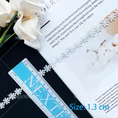 China Other Garment Accessories Manufacturer Stain Embroidery Fashion Small Size Lace for sale