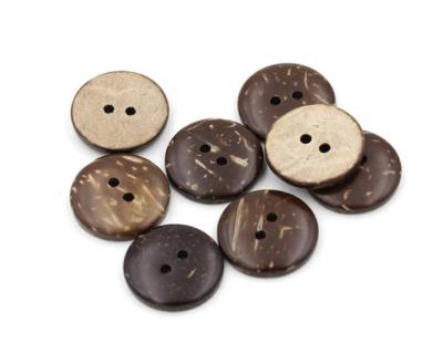 China OEKO-TEX BSCI Sustainable Factory Wholesales Garment Accessories Fashion Wooden Buttons Coconut Wood Buttons Button for sale