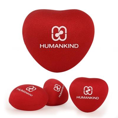 China Sports Toy Lycra Hand Therapy Medical Rehabilitation Smiley Anti Stress Ball Heart Shaped Stress Balls Gift for sale