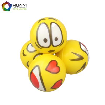 China Cheap Price Toy Hot Sale Pu Foam Soft Stress Ball Custom Shape PU Stress Ball With Logo Print for sale