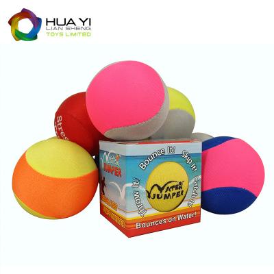 China Toy Factory Manufacture Various Soft Water Jumping Water Ball Water Fun Jumping Ball Water Fun Splash Handle Skim Wholesale Water Ball On Sale for sale