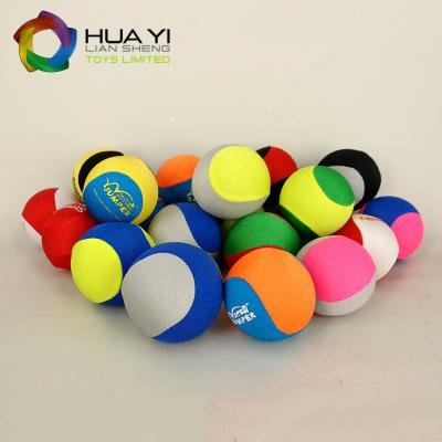 China Sports Toy Top Quality Soft Foam Grip Water Ball Jump Ball 32mm Outdoor Water Splash Fun Games Skim Water Bouncing Ball for sale