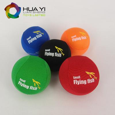 China Sports Toy Promotional Various Soft Water Handle Bouncing Ball Customized Logo Printed Skim Tpr Gel Jumping Water Ball Family Game for sale