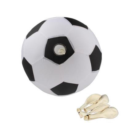 China Promotional Toy New Design Baby Inflatable Soccer Ball Toys Colorful Cloth Balloon Ball On Sale for sale