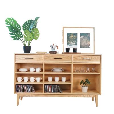 China Support Customized Truss Support Customization Sideboard Cupboard Wood Sideboard Red Oak Wood Wood Sideboards for sale