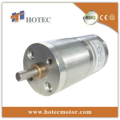 China light torque low current 4mm shaft 25mm 12 volt geared motor for sale