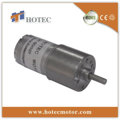 China 27mm 6V geared miniature dc motors for sale