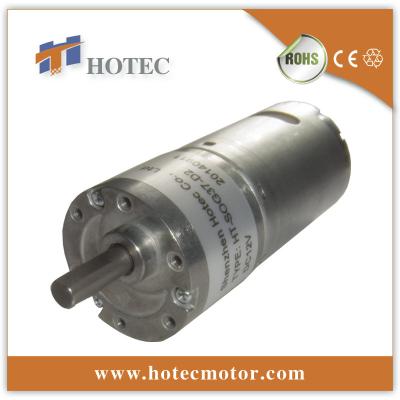 China metal gearbox 6mm shaft 6V~24V gear motor for sale