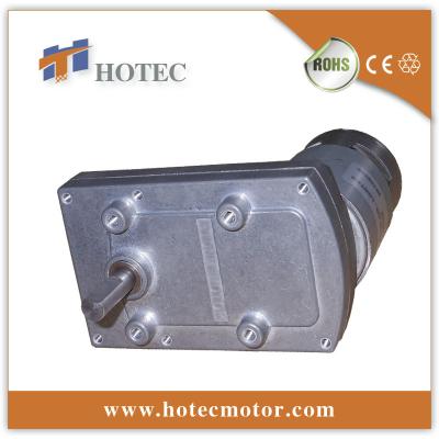 China spur gear reduction DC 12V motor with gearbox for sale