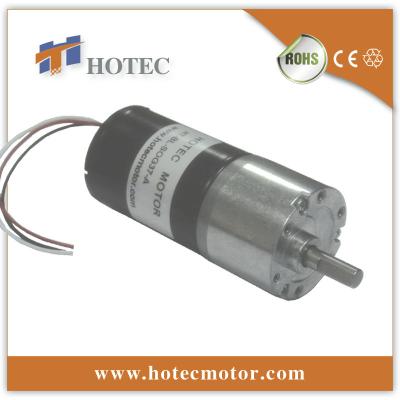 China long life 12V 24v 37mm brushless geared motor for sale