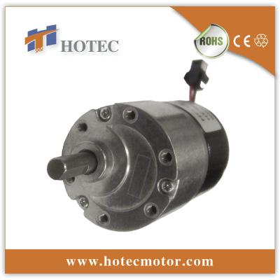 China 6mm shaft low noise 24V brushless dc gear motor for sale