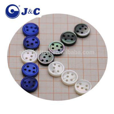 China Dry cleaning AK shell buttons, river shell buttons with different color for sale