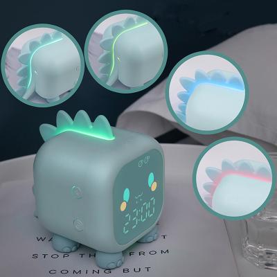 China Cute Modern Alarm Clock Digital Alarm Clock For Kids Child Sleep Training Wake Up Night Light for sale