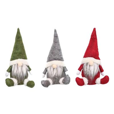 China Fabric Christmas Decoration Ornaments Thanks Giving Santa's Day Gifts Plush Handmade Scandinavian Swedish Tomte for sale