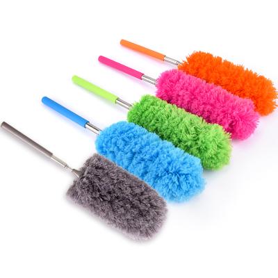 China Soft Microfiber Cleaning Brush Microfiber Dust Brush Does Not Shed Static Hair Anti-Dust Brush For Air Conditioning Car Home Furniture Cleaner 1Pcs for sale